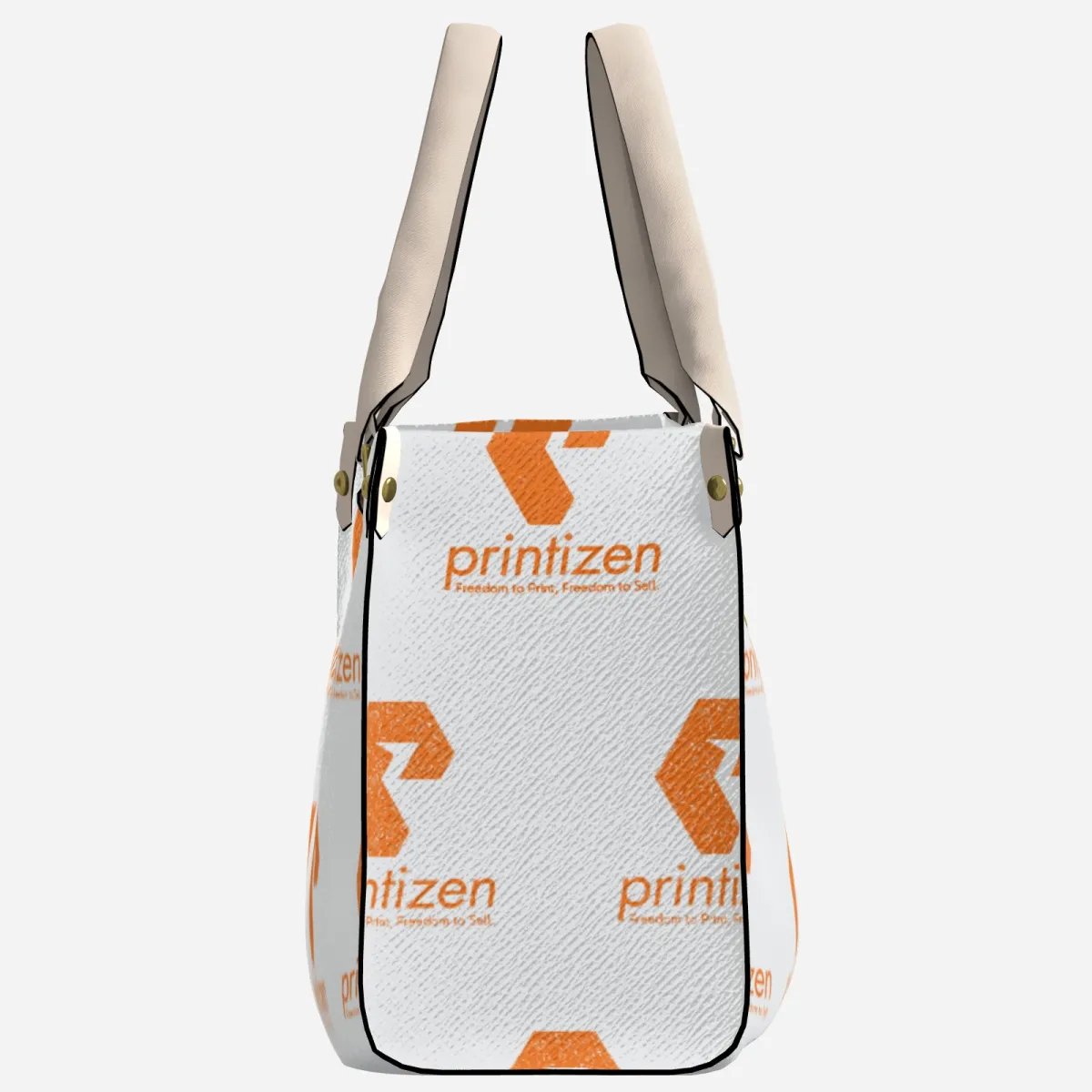 Ladies PU Handbag with Top Handle (Demo) - Image 2
