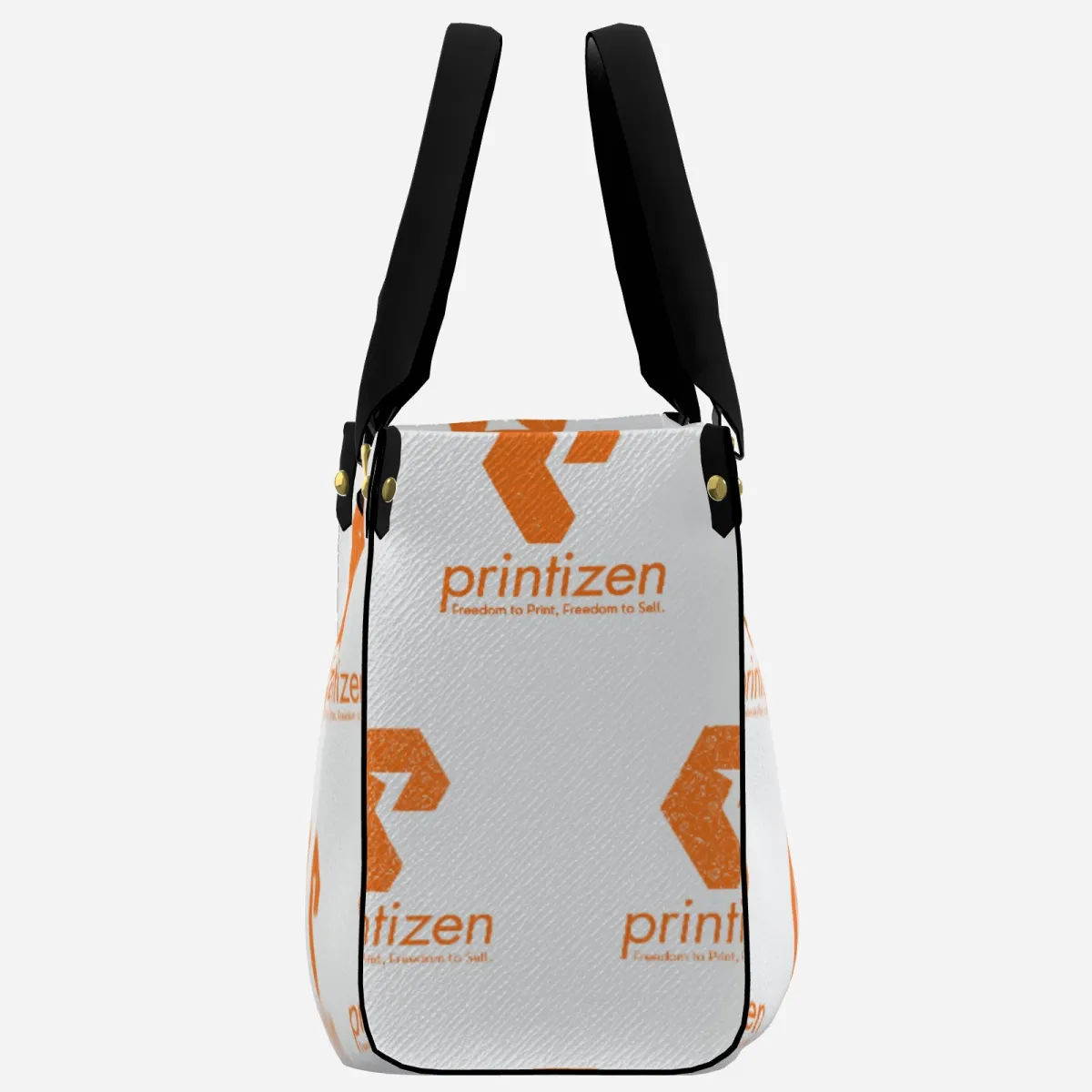 Ladies PU Handbag with Top Handle (Demo) - Image 4