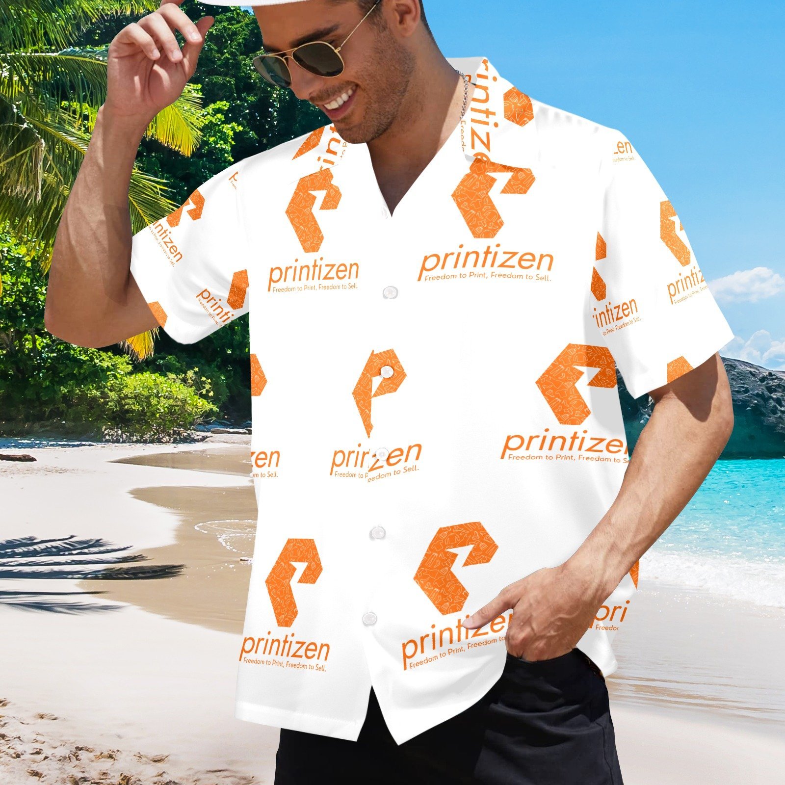 AOP Comfort Hawaiian Shirt - Image 4
