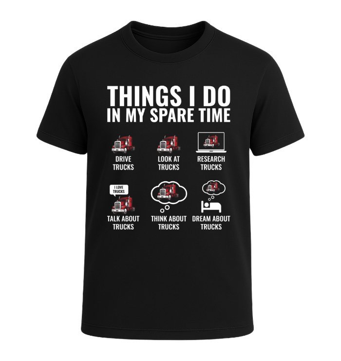 Things I Do In My Spare Time T-Shirts